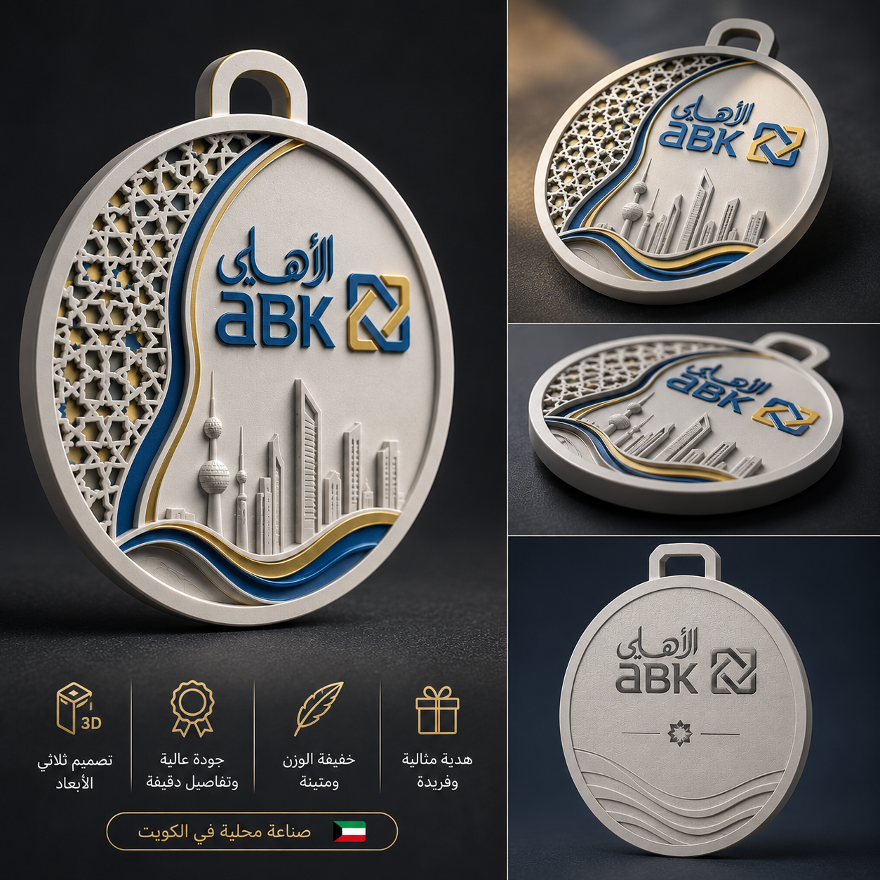 ميداليه البنك الأهلي