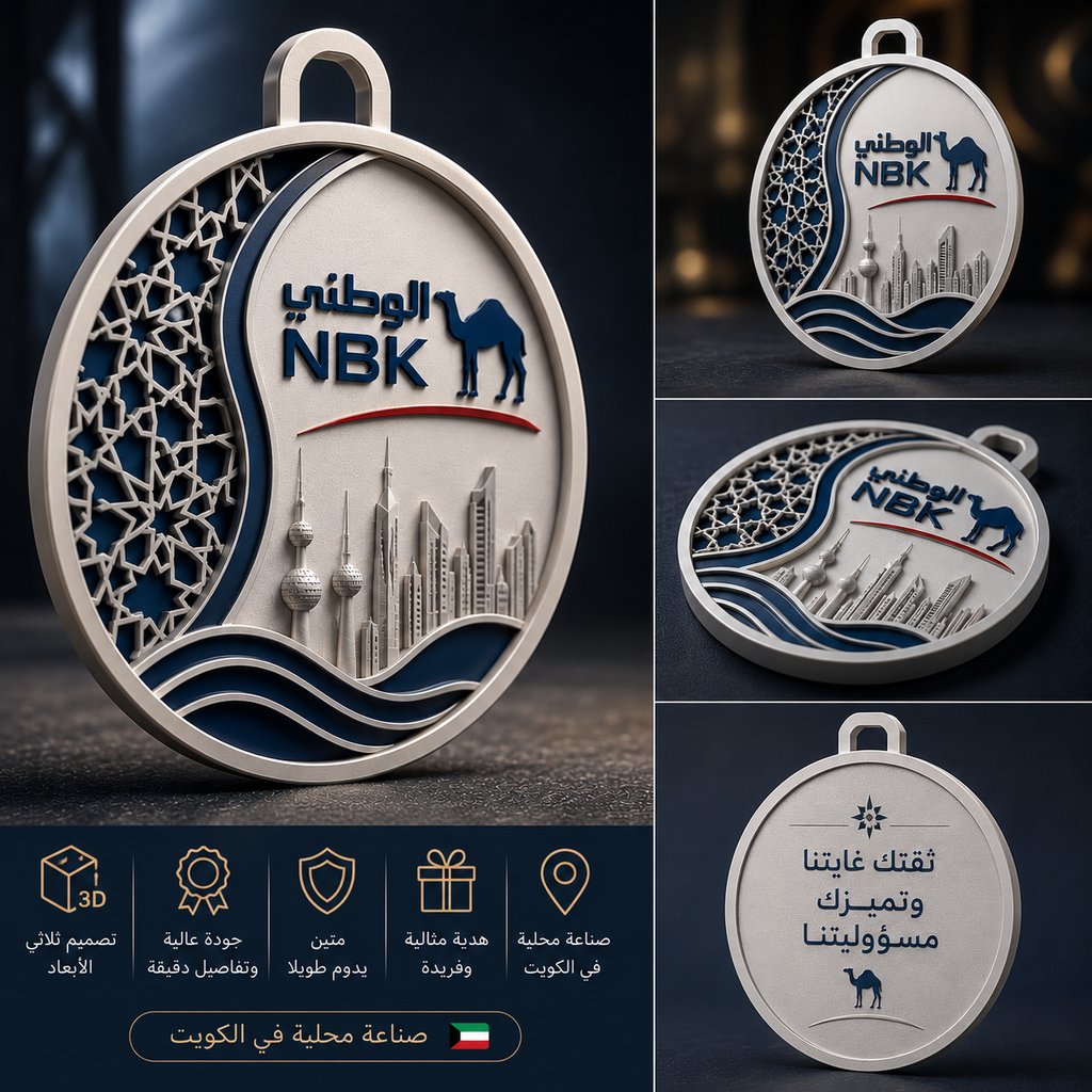 ميدالية البنك الوطني الكويتي (NBK)