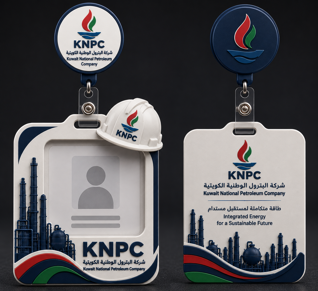 حامل بطاقه الدوام ID Card holder KNPC